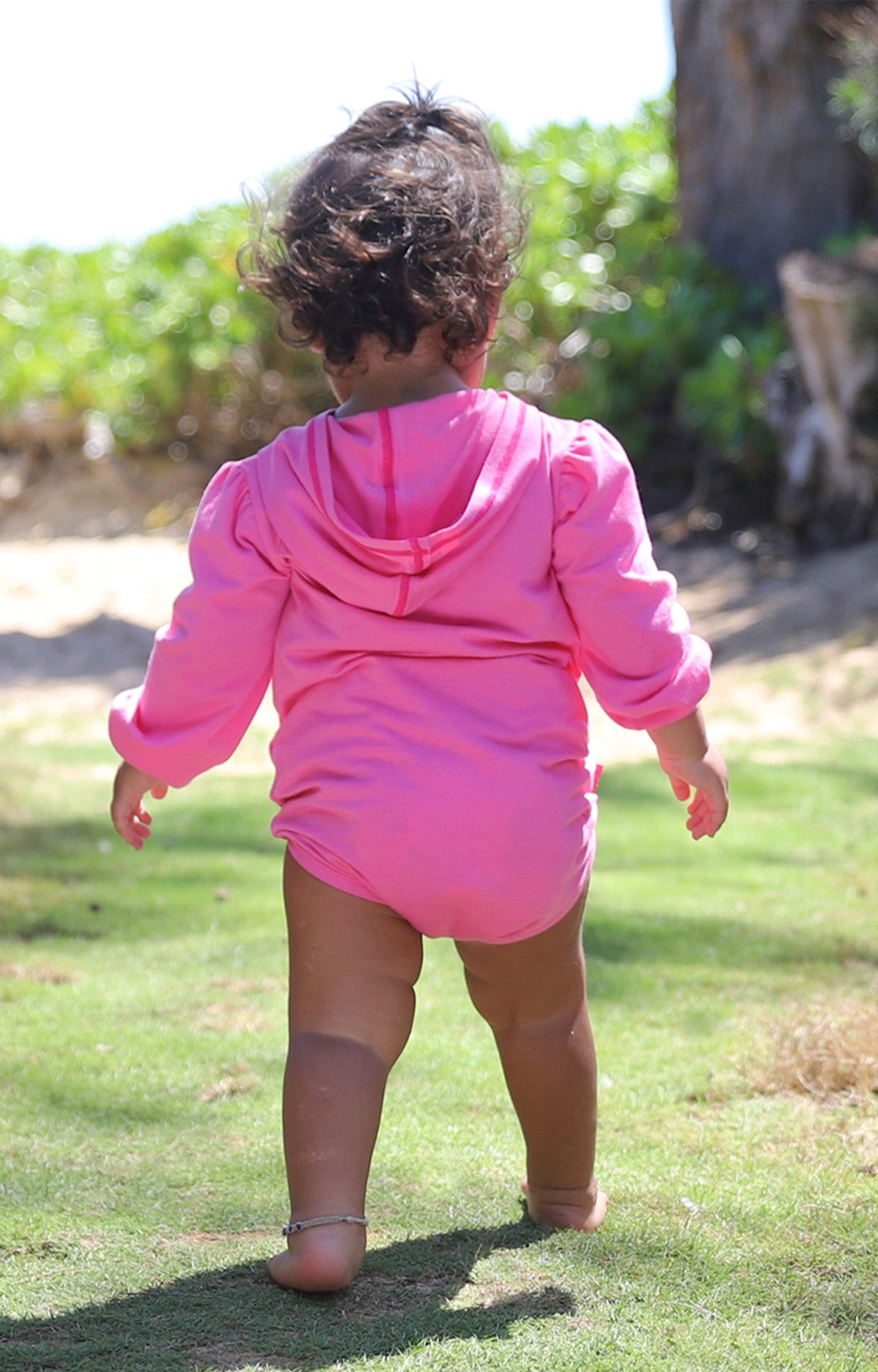 Baby Girl's Hooded Sunzie