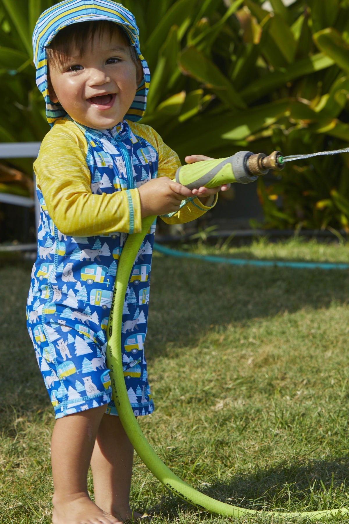 Baby Boy's Swim Flap Hat