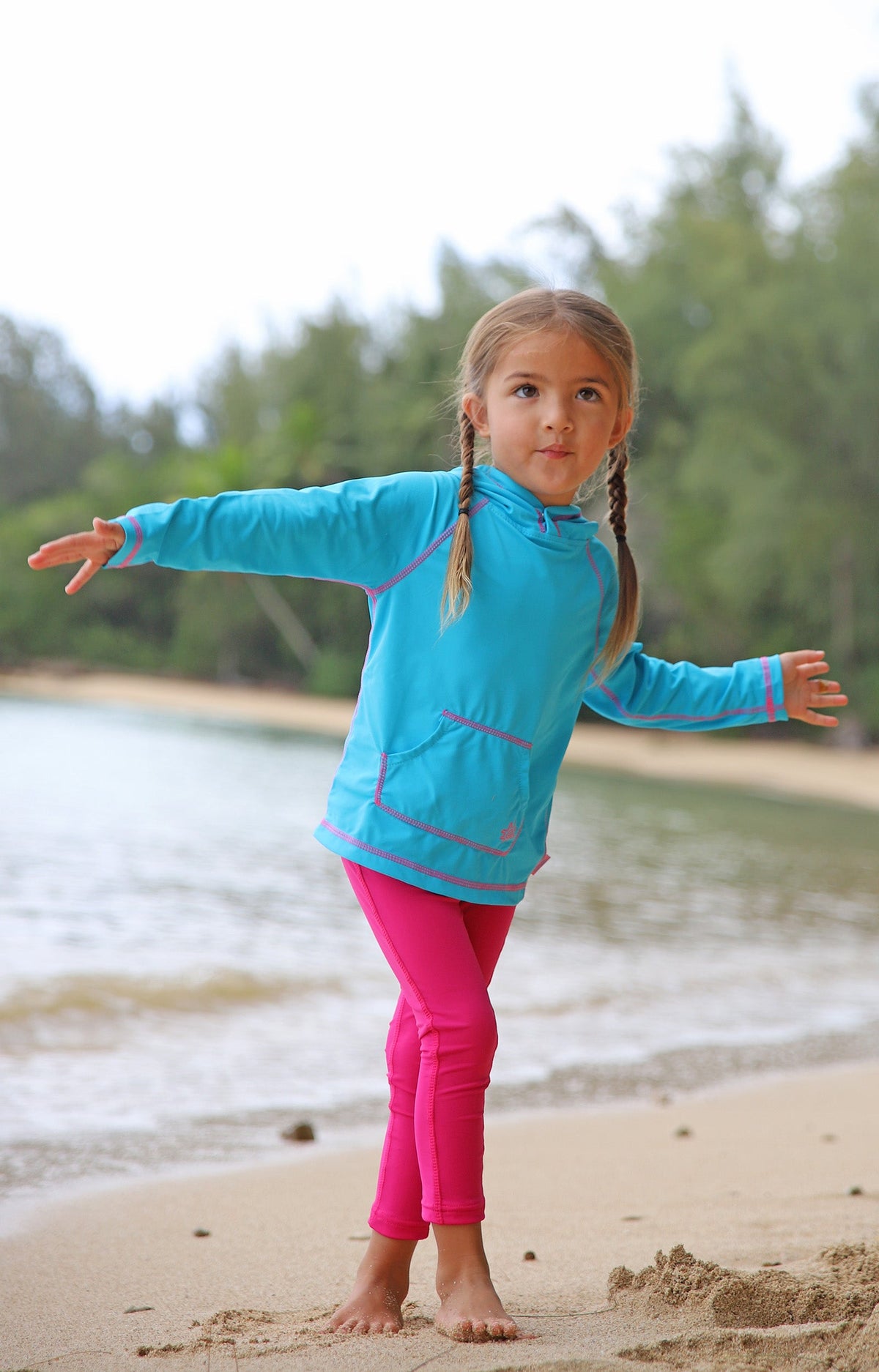 Girl's Active Sport Swim Leggingz
