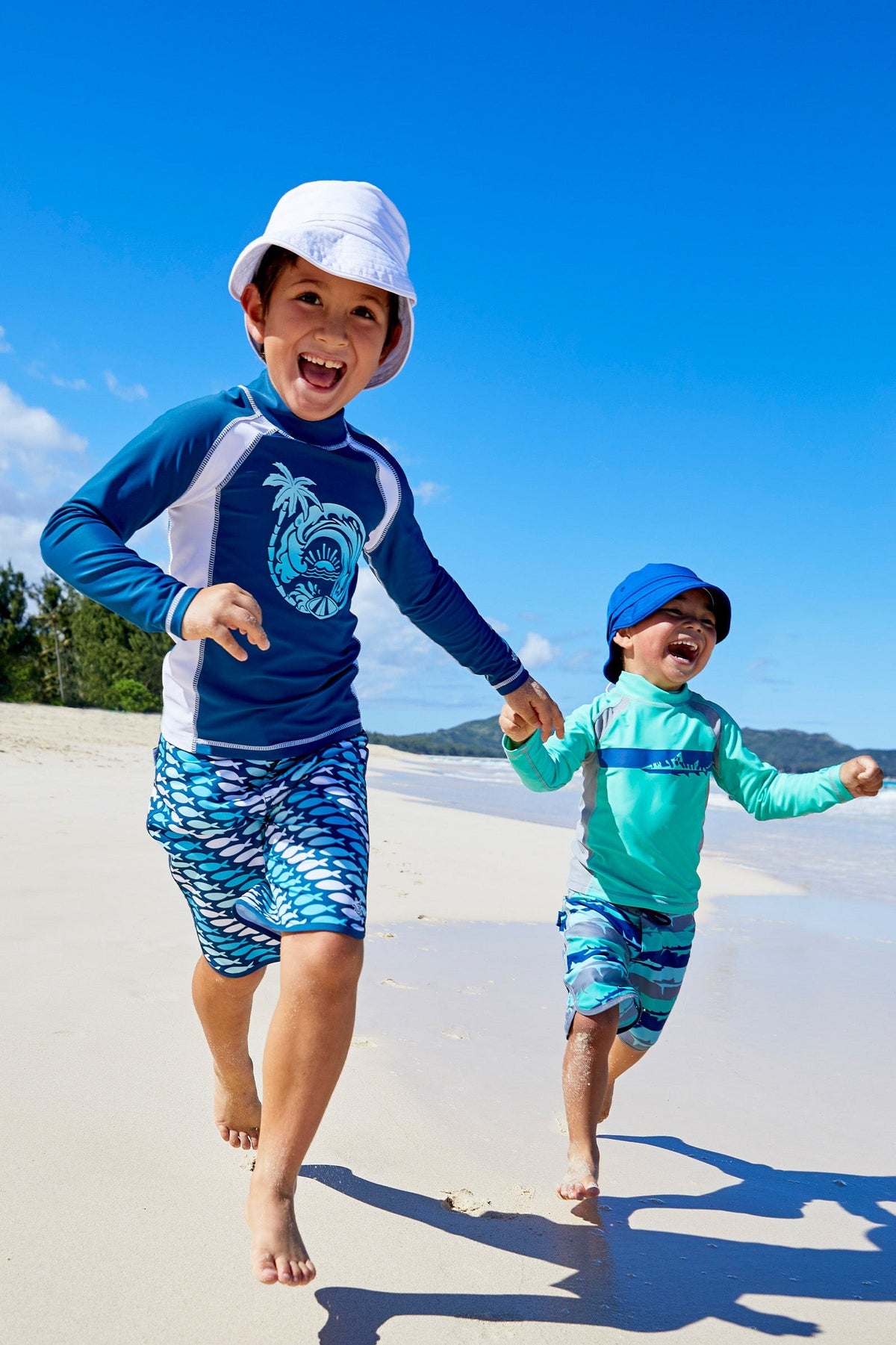 Boy's Long Sleeve Active Sun & Swim Shirt