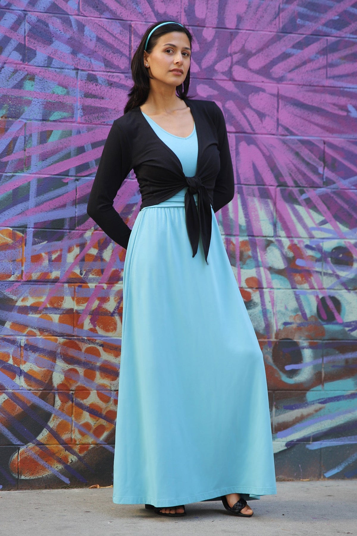 Women's Long Sleeve Crossover Sun Wrap