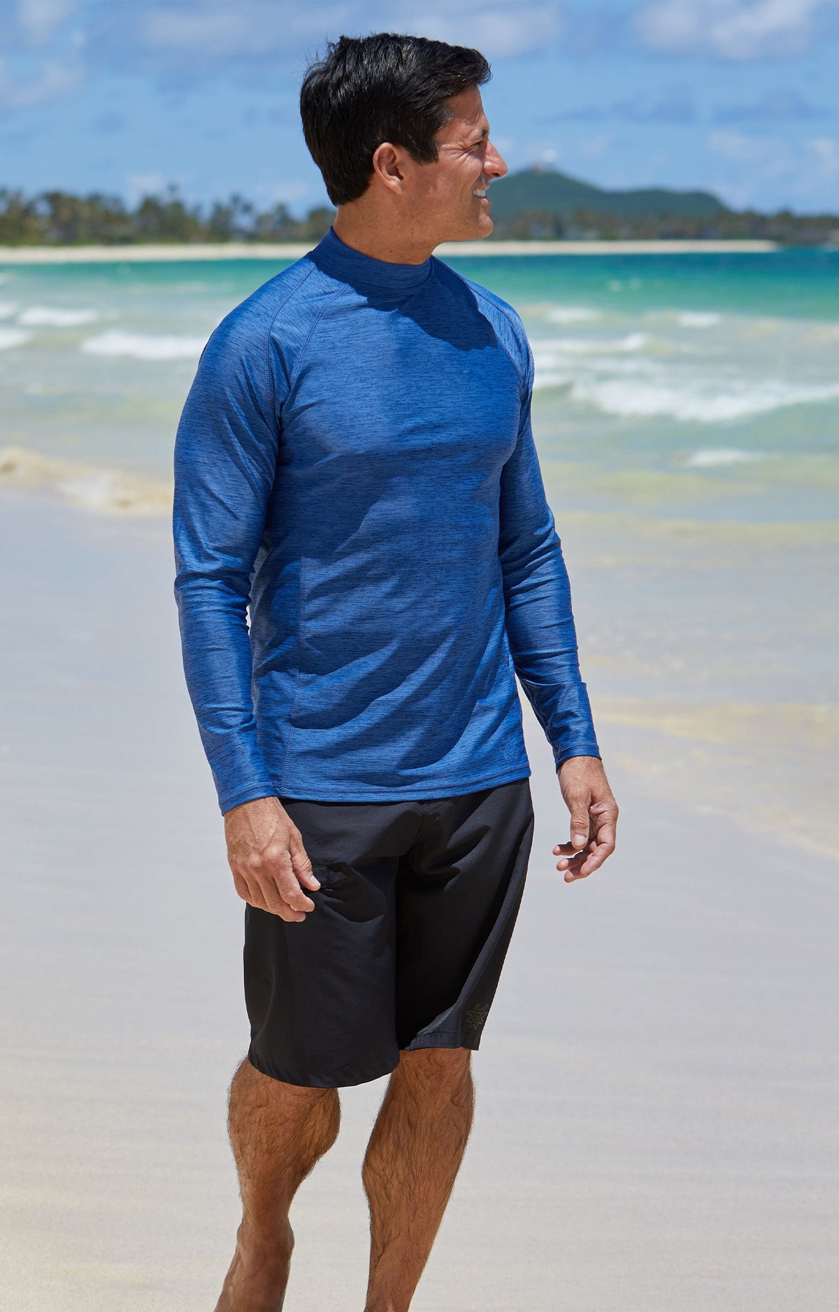 Men's Long Sleeve Active Sun & Swim Shirt