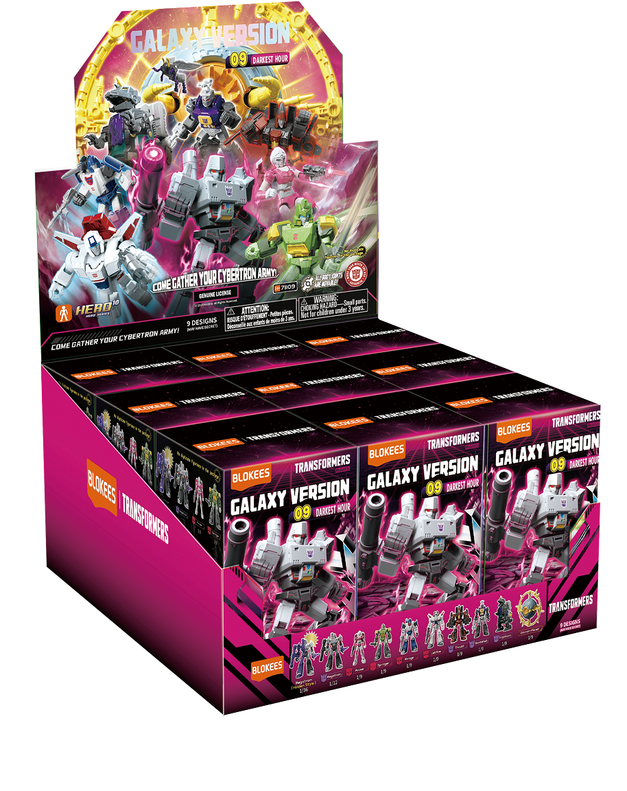 Blokees Transformers Galaxy Version 09 Darkest Hour