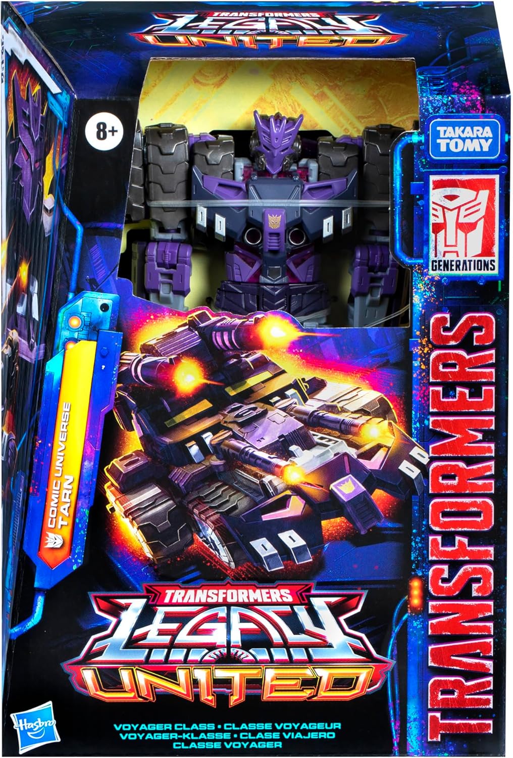 Transformers Generations Legacy United Voyager Class Comic Universe Tarn Action Figure