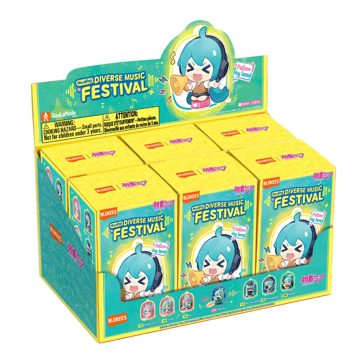 Blokees DaaLaMode Series - MOJIPOD Hatsune Miku Diverse Music Festival