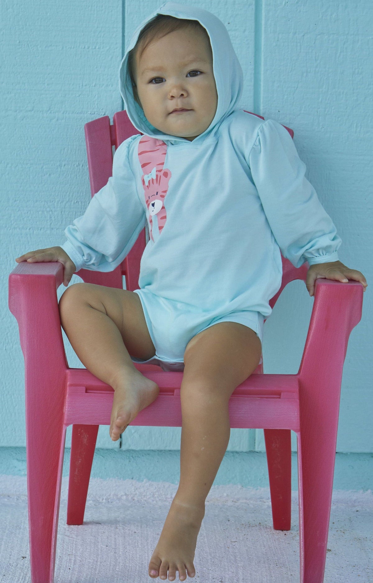 Baby Girl's Hooded Sunzie