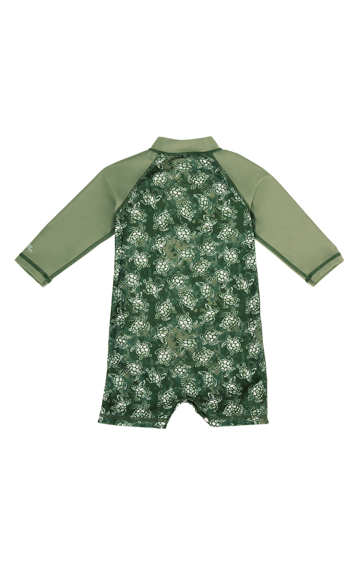 Baby Boy's Long Sleeve Swim Romper