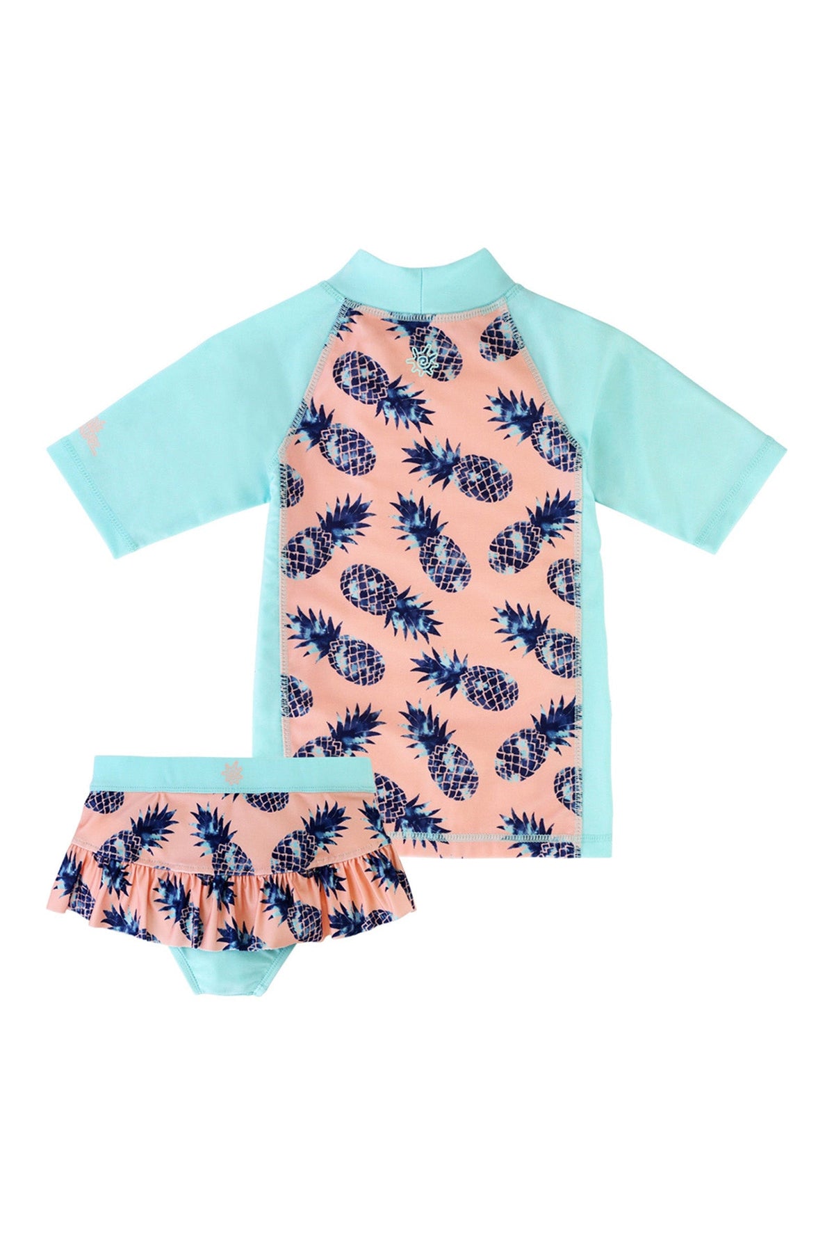 Girl's Short Sleeve Sunny Swim Set