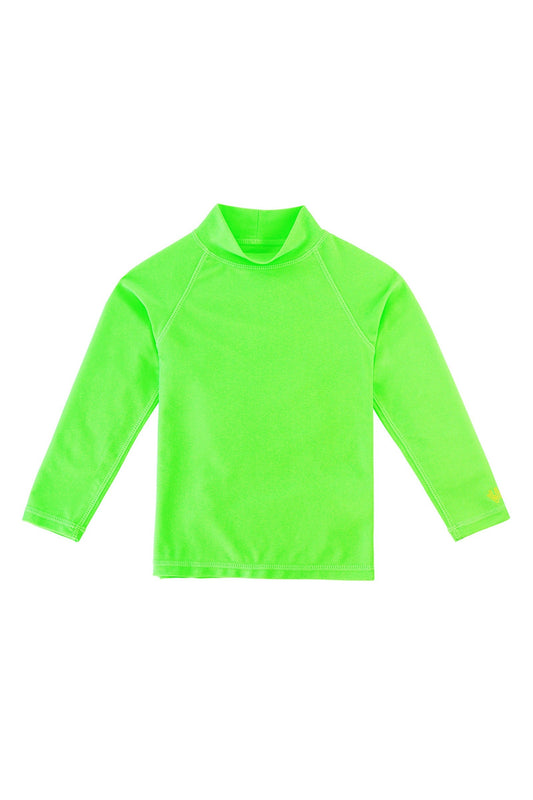 Kid's Neon Long Sleeve Sun & Swim Shirt