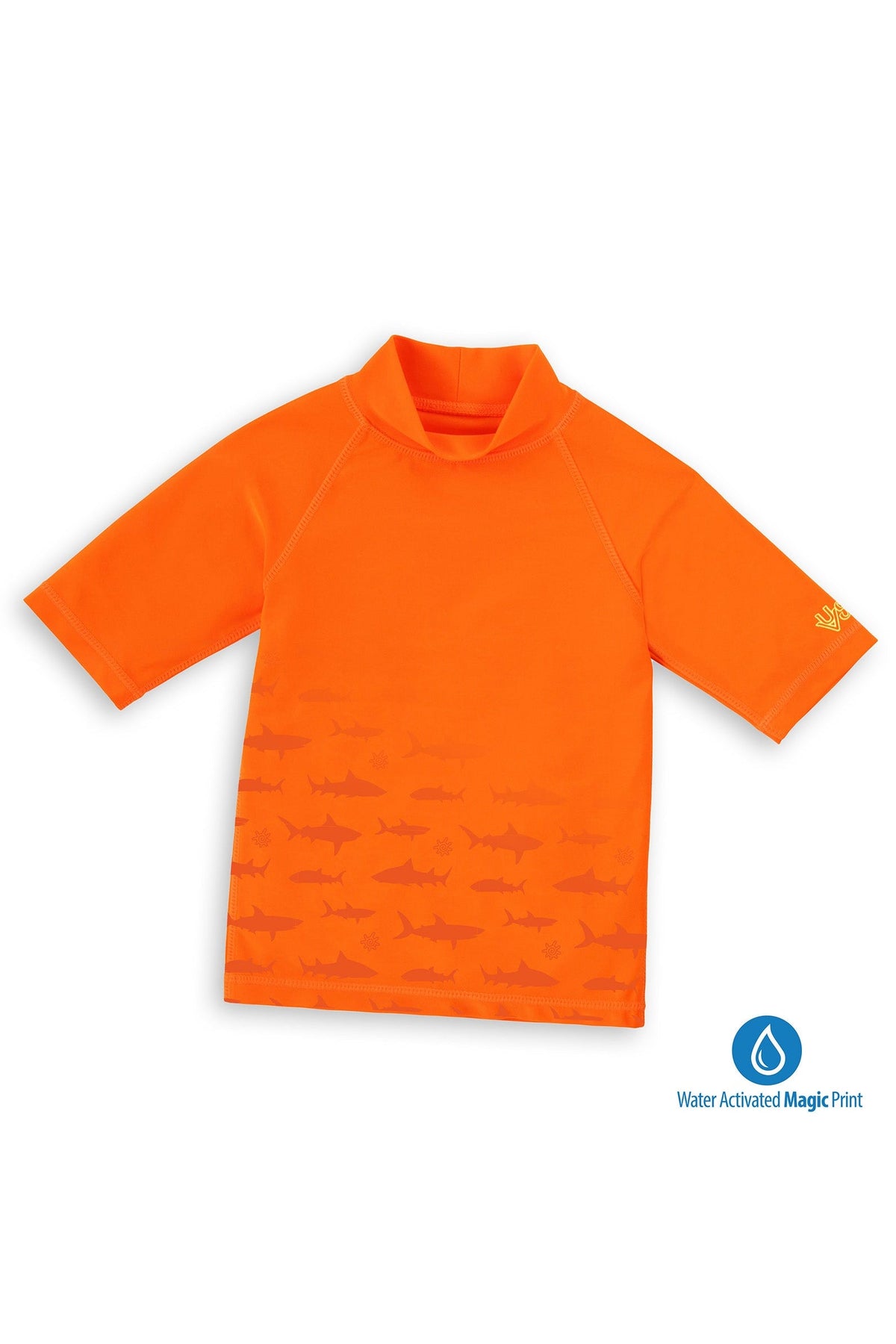 Kid's Neon Short Sleeve Sun & Swim Shirt
