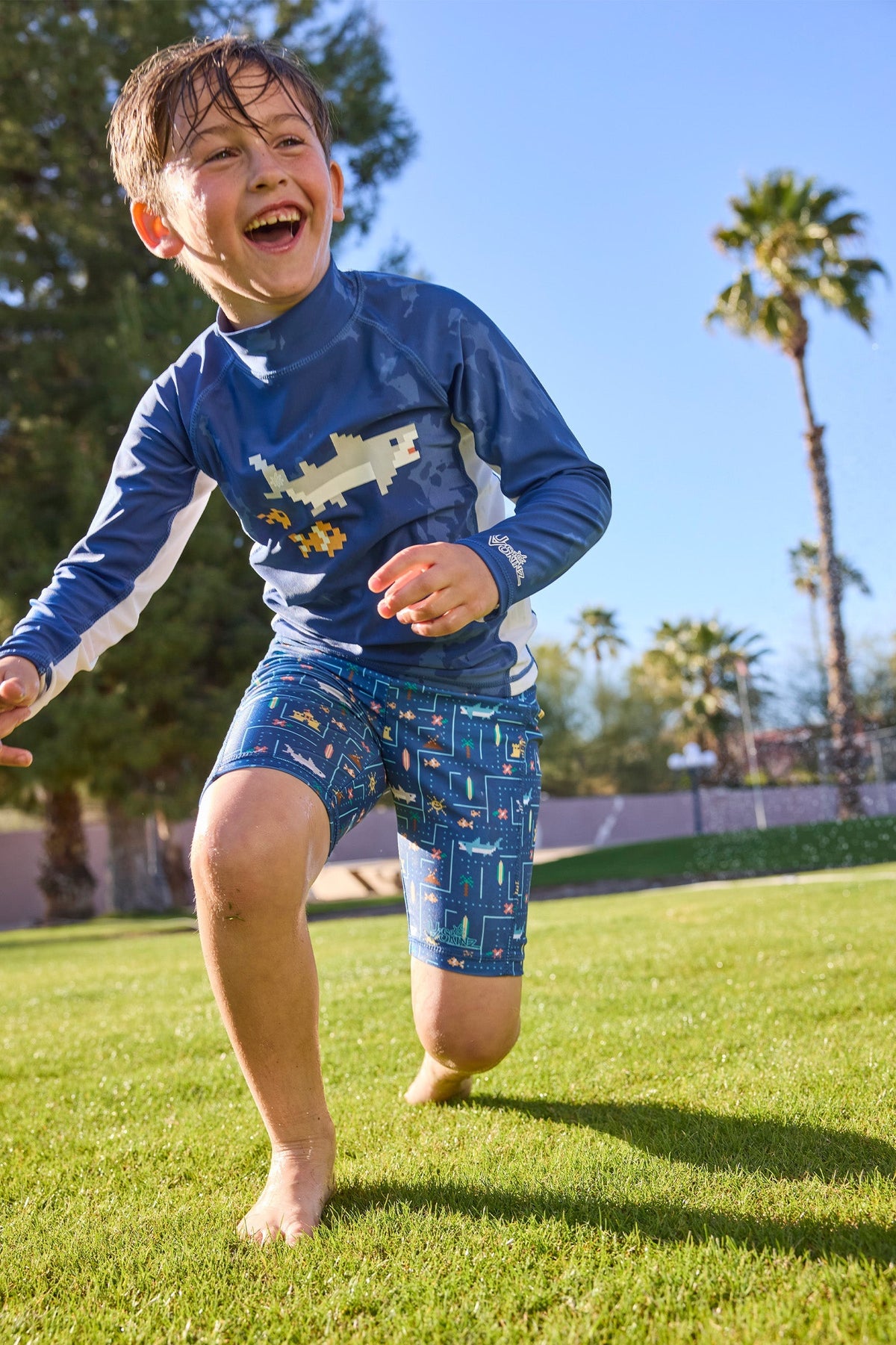 Boy's Long Sleeve Adventure Sun & Swim Shirt