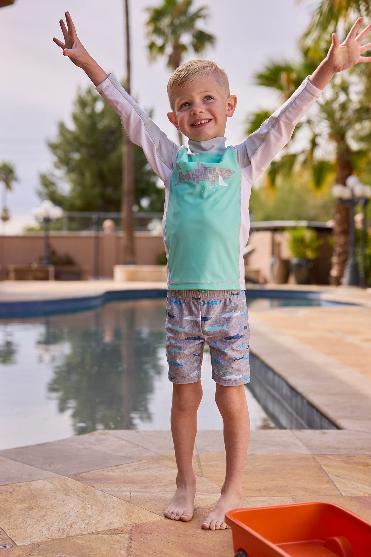 Boy's Long Sleeve Adventure Sun & Swim Shirt