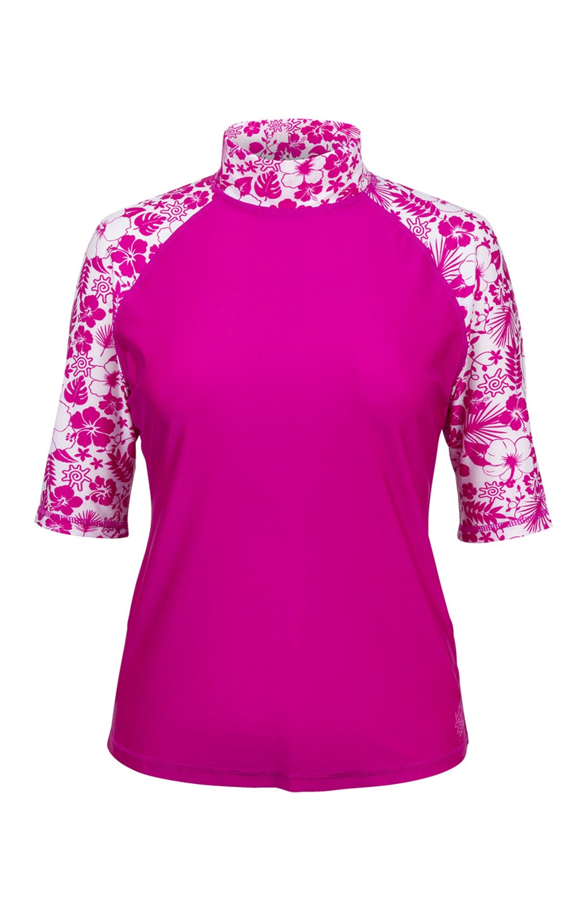 Women's Aloha Short Sleeve Sun & Swim Shirt