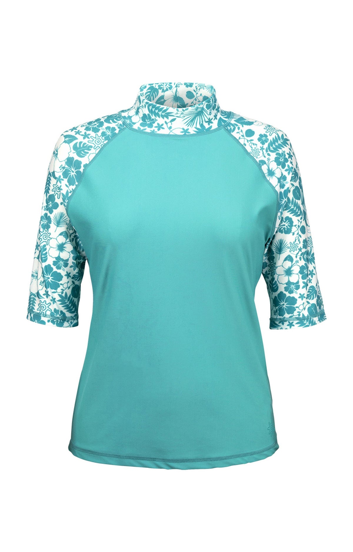 Women's Aloha Short Sleeve Sun & Swim Shirt
