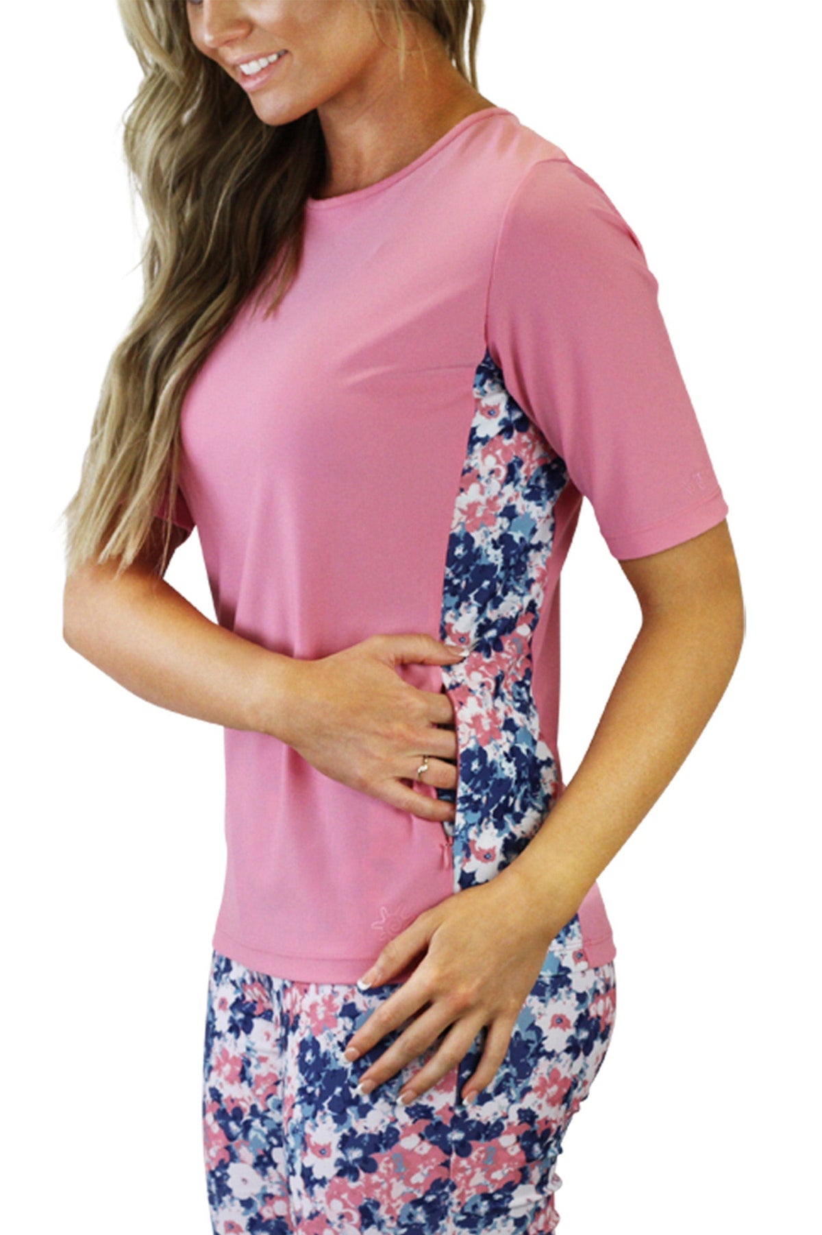 Women's Short Sleeve Crew Sun & Swim Shirt