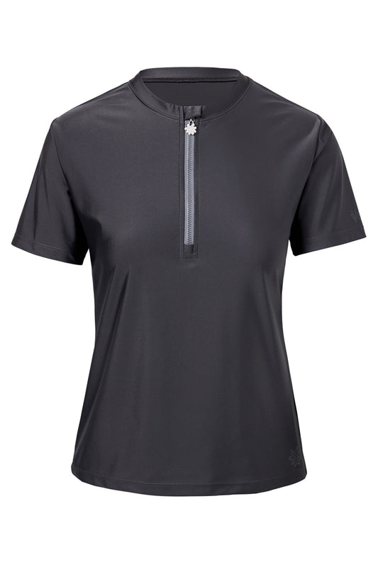 Women's Quarter Zip Crew Sun & Swim Shirt