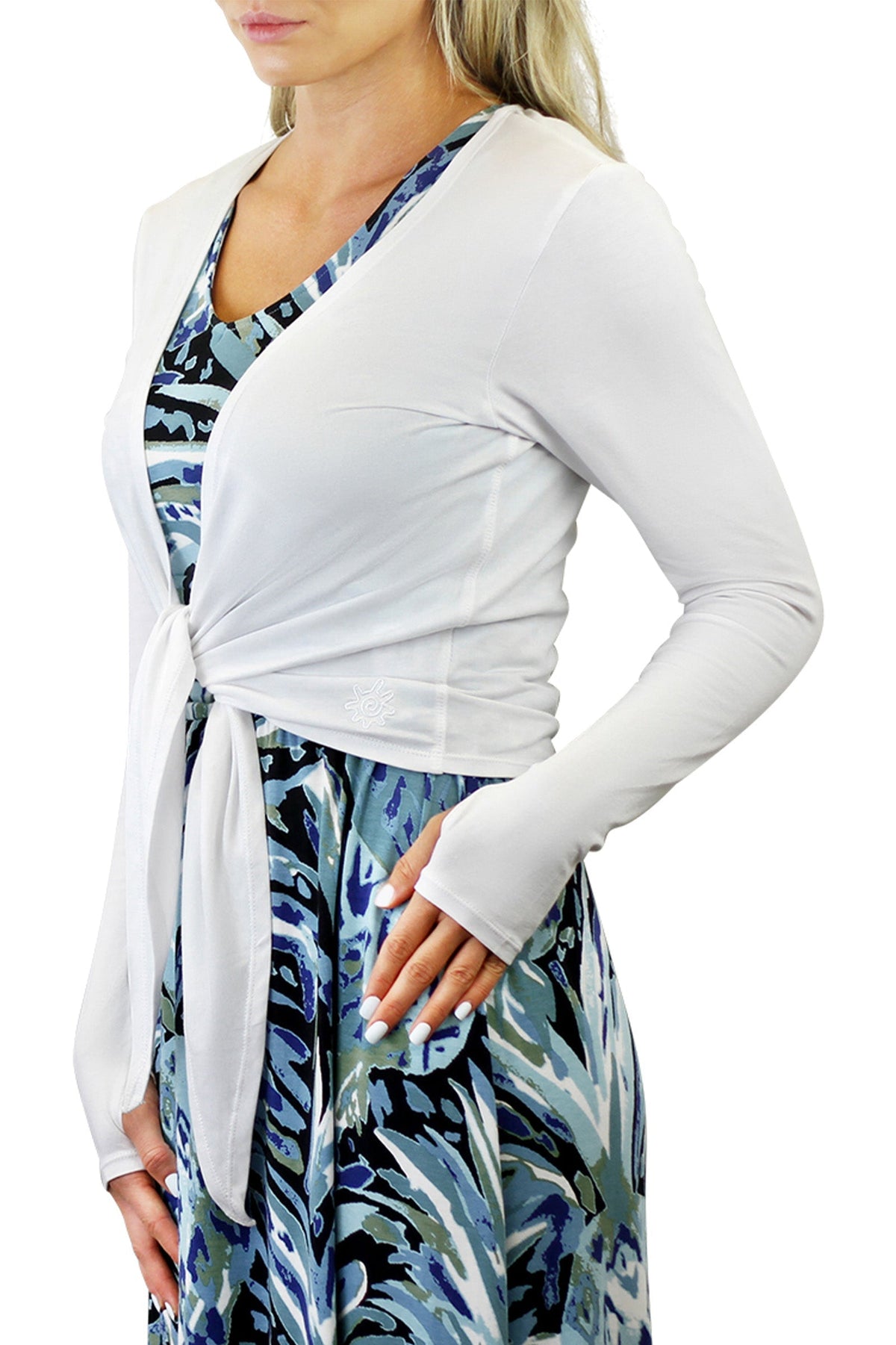 Women's Long Sleeve Crossover Sun Wrap