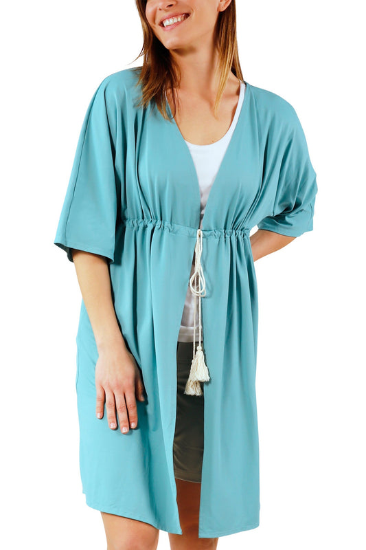 Women's Front-Tie Sun Kimono