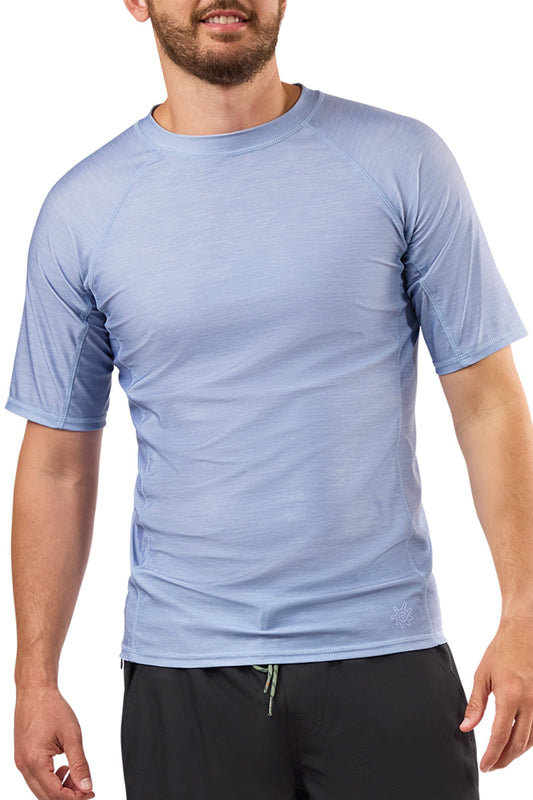Men's Short Sleeve Crew Sun & Swim Shirt
