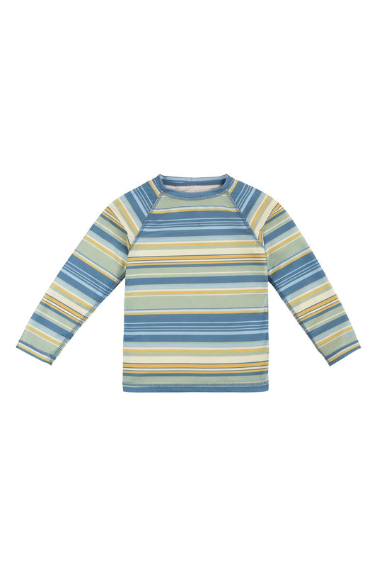 Kid's Long Sleeve Crew Sunny Swim Shirt