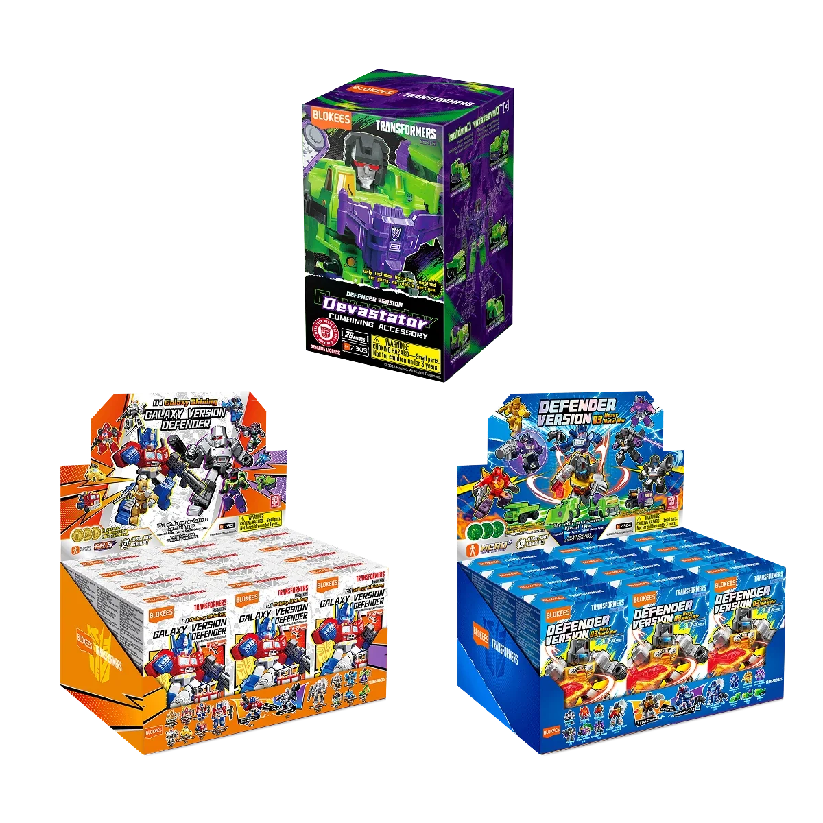 Transformers Defender Version Devastator Kits Combining Accessory