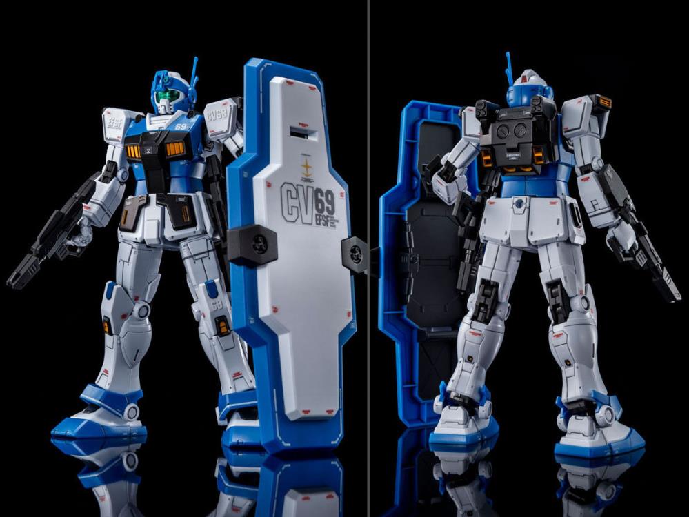Gundam 1/144 HG The Origin RGM-79HC GM Guard Custom [With E-2 Beam Spray Gun] Model Kit Exclusive