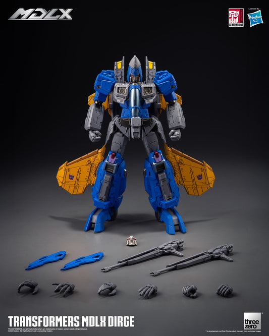 ThreeZero Transformers Dirge MDLX Action Figure