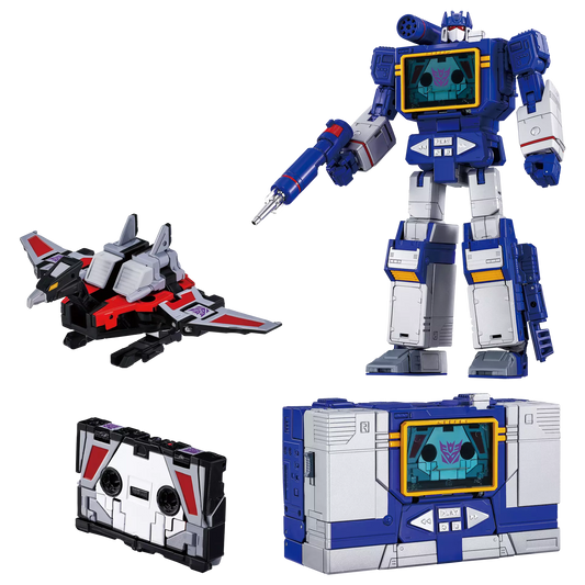 Transformers Masterpiece G MPG-19 Soundwave and Condor (Laserbeak) Action Figure