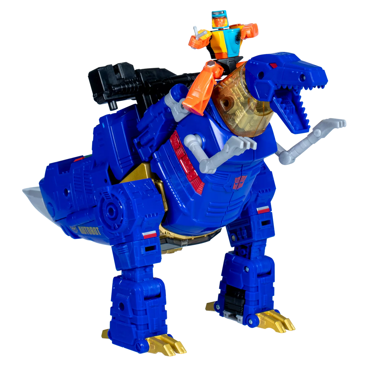Transformers Age of the Primes Leader Class G2 Grimlock and Wheelie Action Figure