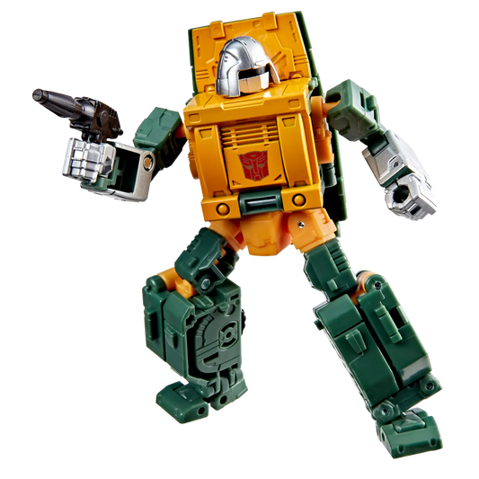 Transformers G1 Retro Carded Autobot Brawn Action Figure