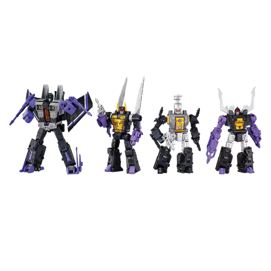 Transformers Dramatic Capture Series DCS-6 Decepticons Part 2 4-Pack Action Figure