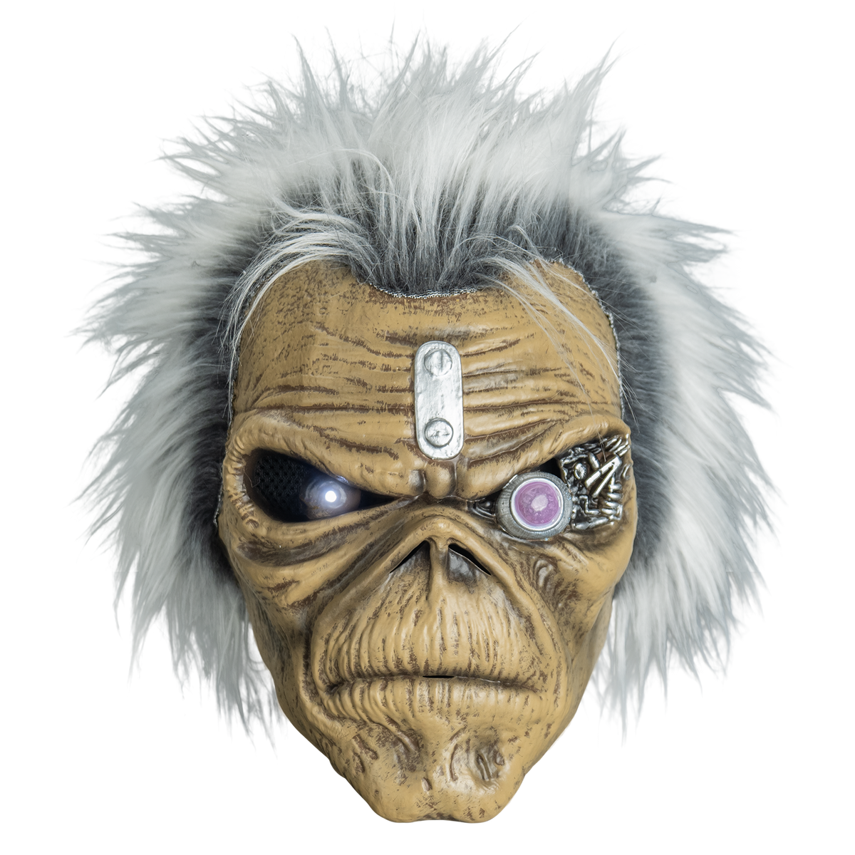 Iron Maiden - The Clairvoyant Deluxe Injection Mask with Light Up Eye