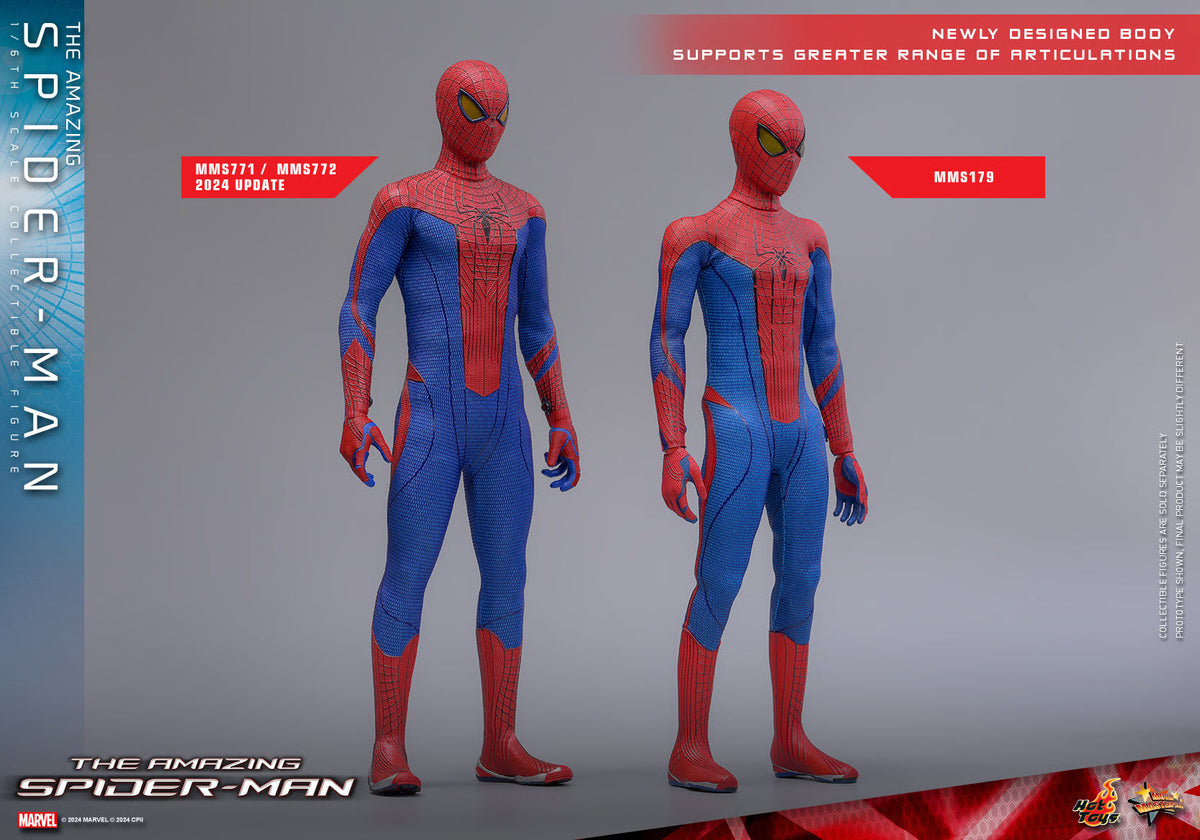 Hot Toys The Amazing Spider-Man 1/6 Scale Action Figure