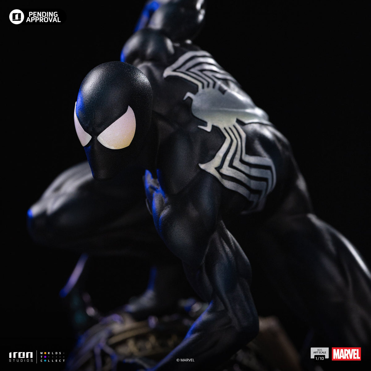 Pre-Order - Statue Spider-Man Black - Marvel Comics - BDS Art Scale 1/10 - Iron Studios