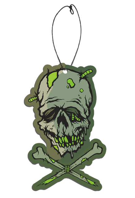 Toxictoons Zombie Head - Fear Freshener®
